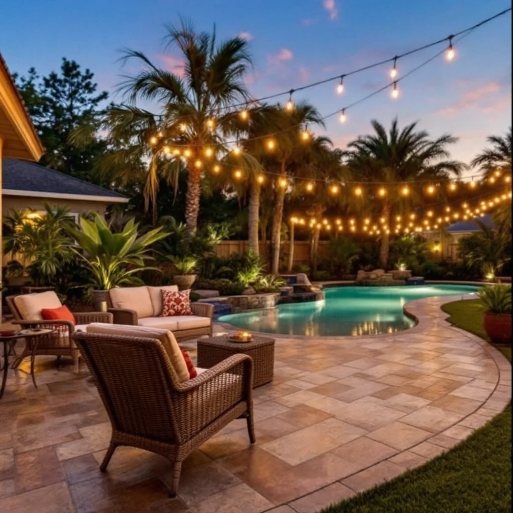 Outdoor Living Patio in the Tampa Bay area