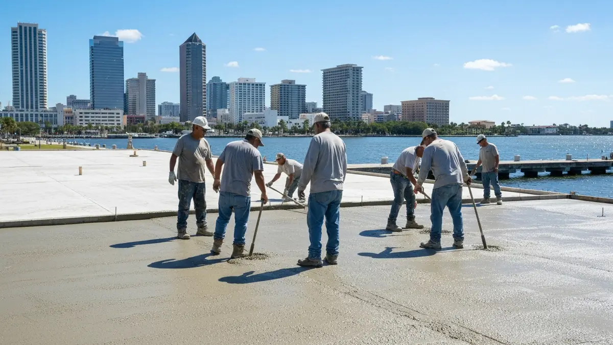 Concrete services St. Petersburg FL